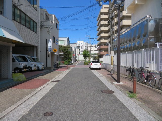 大阪市港区弁天２丁目のビルの周辺