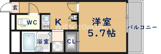 【間取り】 | レオパレスポップ