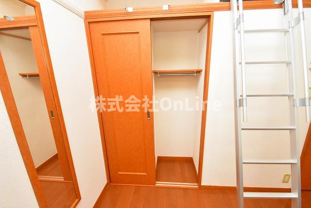 レオパレスポップの収納