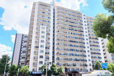 【外観】 | エルベロワイヤル16 | ●築年月：1982年6月　●総戸数：379戸　●規模・構造：SRC造　地上16階地下1階　