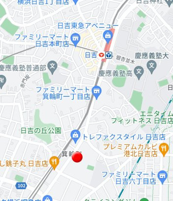 【地図】 | プラウドシティ日吉レジデンスⅡ | 周辺の地図はこんな感じです！