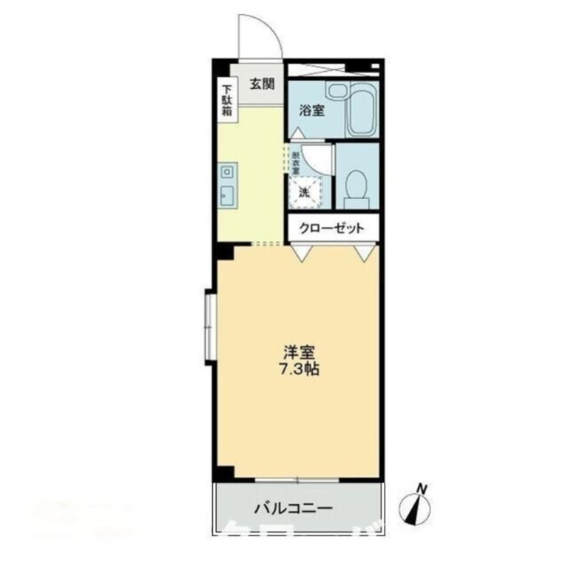 フォブールサンマリンの間取り