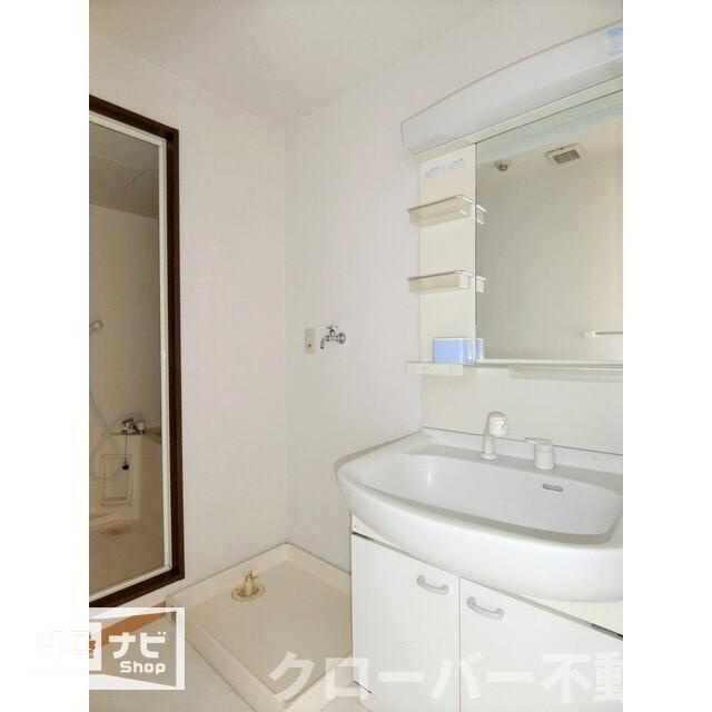 フォブール城南の洗面所