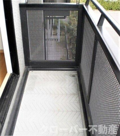 メンバーズタウン讃岐富士Aのバルコニー