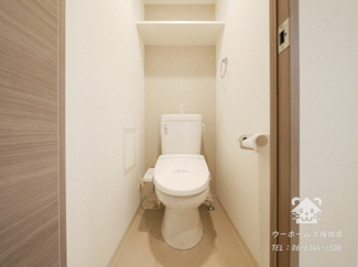 【トイレ】 | ララプレイス新大阪シエスタ | ゆったりとした空間のトイレです