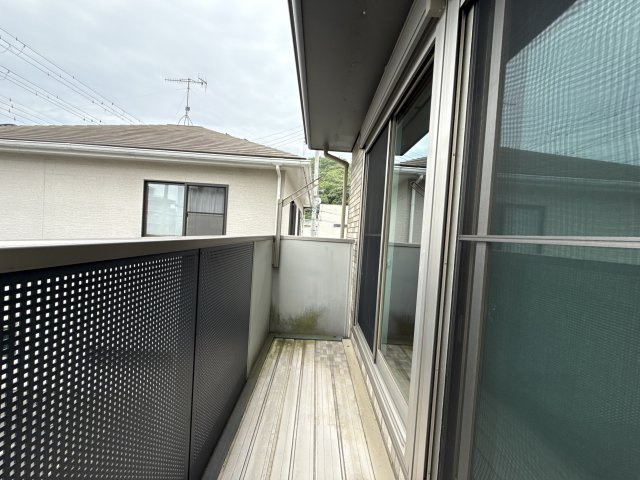 絵領ガーデンのバルコニー