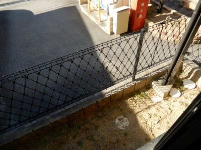 ハーモネート城西のバルコニー