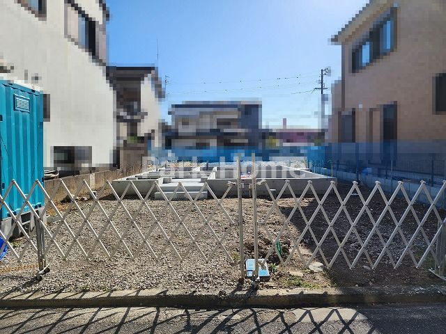 高知市相模町 ① 新築戸建ての外観|2023.11月：基礎工事中