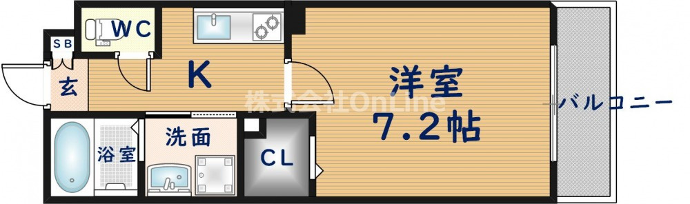ネオ・グランツ高井田の間取り