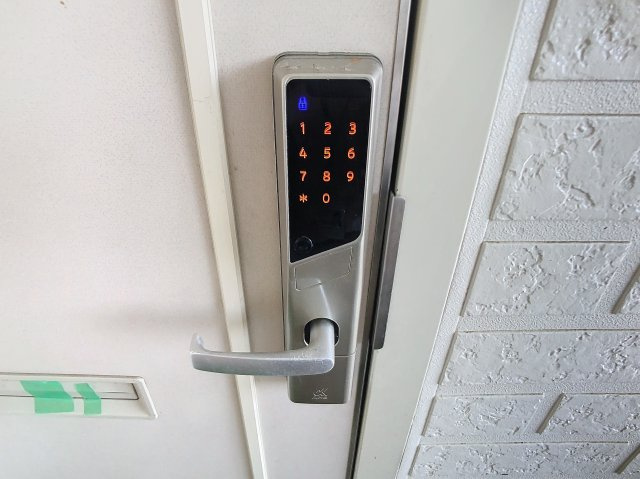 メモリーハイムAの玄関