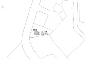玖須美元和田　土地　750万円の区画図