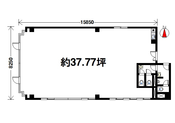 KBK高天ビルの間取り
