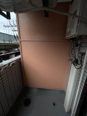 【設備】 | 東三国土井マンション | 室外洗濯機置き場があります