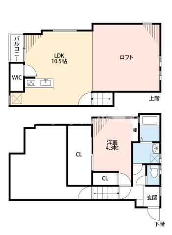 【間取り】 | ＣＢ博多アクシオン