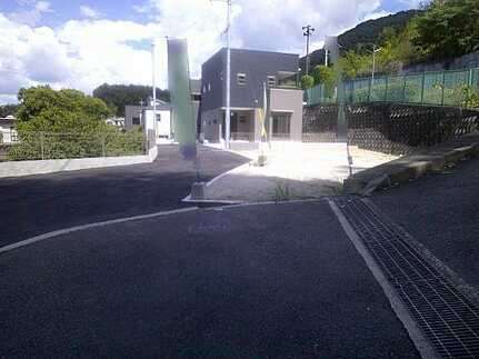安芸郡海田町国信2丁目　新築一戸建て(全6棟)の前面道路含む現地写真