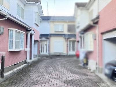 【前面道路含む現地写真】 | 大津市滋賀里1丁目17-4　中古テラスハウス | 2023年10月　撮影