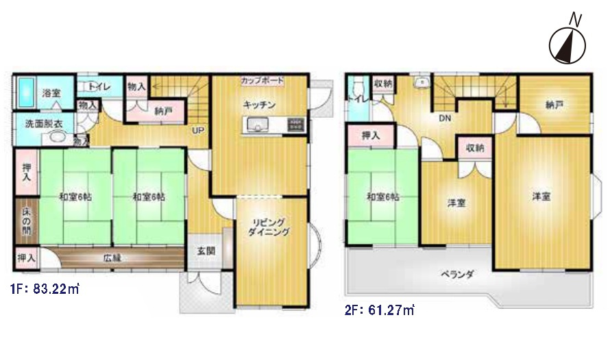 入間市大字小谷田　中古一戸建　～収納豊富な5SLDK～
