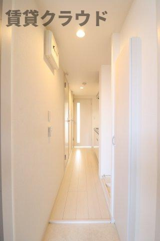 リブリ・ガーデンプレイスの玄関|きれいな玄関です