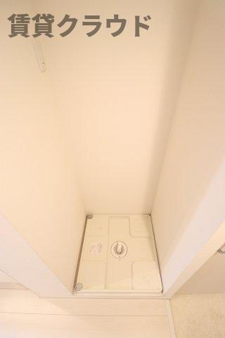 リブリ・ガーデンプレイスの洗面所|洗濯機置場