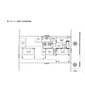 ハッピーコート飾磨の区画図
