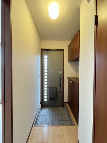 シャーメゾン大山A棟の玄関