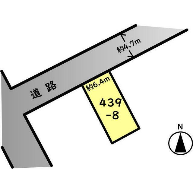 売中古戸建　静岡市駿河区西島の区画図