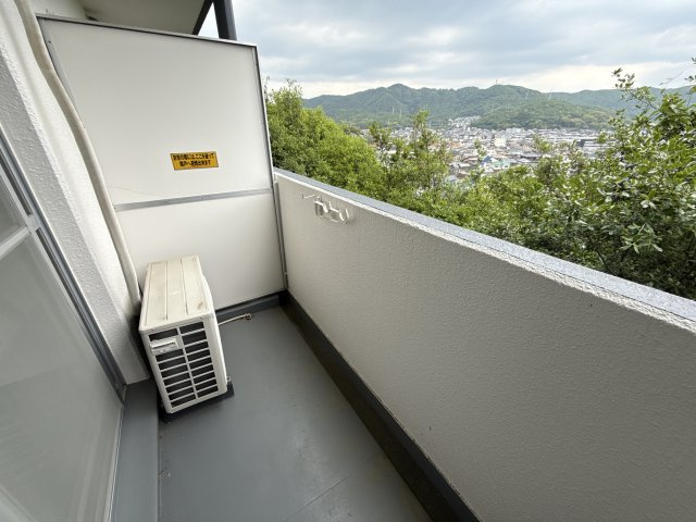 グリーンハイツ梅ヶ谷のバルコニー