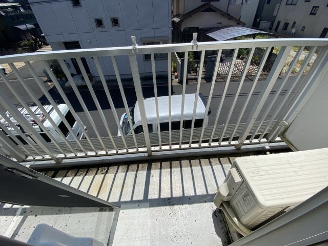 セレッソ壱番館のバルコニー