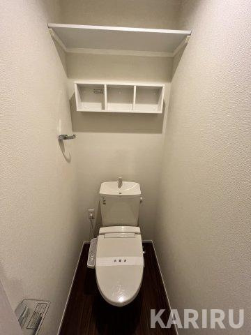 カデンツァのトイレ|落ち着いた色調のトイレです