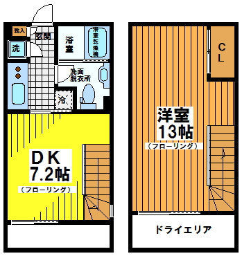 【間取り】 | アレーロ幡ヶ谷Ⅱ