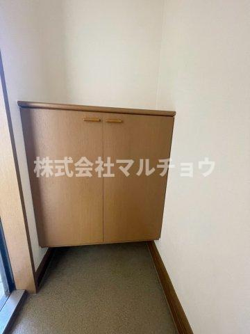 ハイツ藤谷の玄関|ゆったりとした玄関です