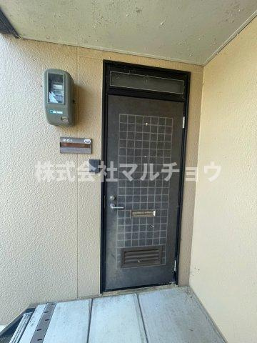 ハイツ藤谷の玄関|シンプルで使いやすい玄関です