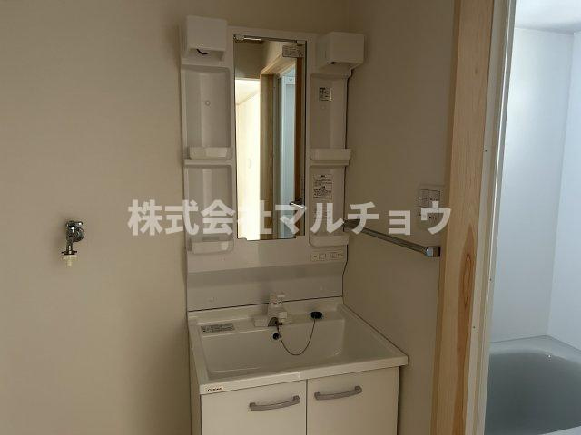 ハイツ藤谷の独立洗面台|独立洗面台で身支度をすべて済ませてしまいましょう