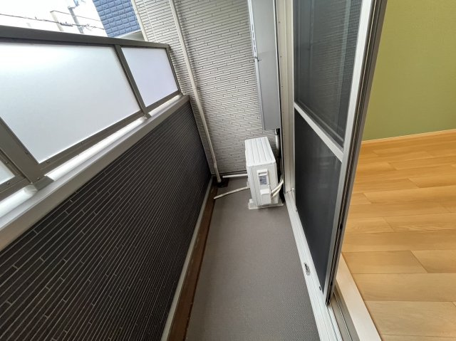 カーサ・オストロのバルコニー