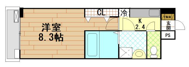 カーサ・オストロの間取り