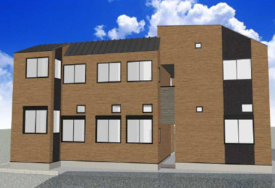 【外観パース】 | （仮称）上中里二丁目コーポ