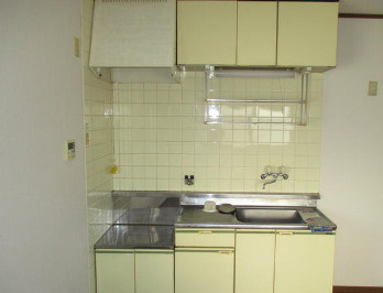 山一ハイツのキッチン