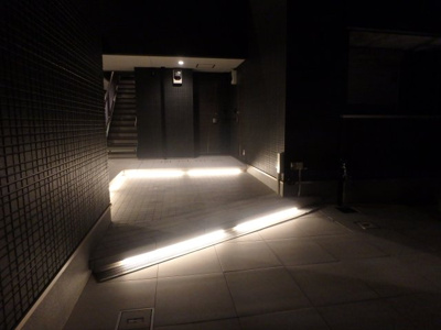 【その他共用部分】 | ル・ジャルダン常盤台 | ガーデニングプラン、中庭の厳選した植栽のやすらぎの空間