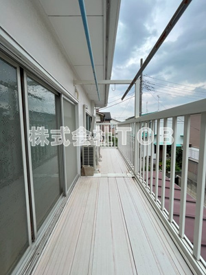 【バルコニー】 | 北烏山７丁目貸家