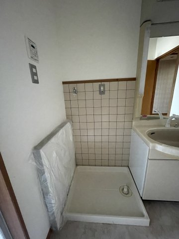 津山市北町 3SLDKの洗面所|洗濯機置き場