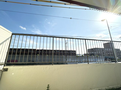 【展望】 | 藤が丘パークハウスB棟 | 1階部分からの眺望です。