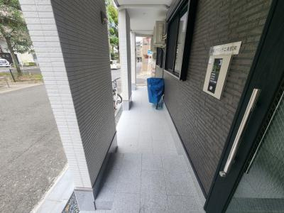 京都グランデ二条駅南の駐車場|駐輪スペース