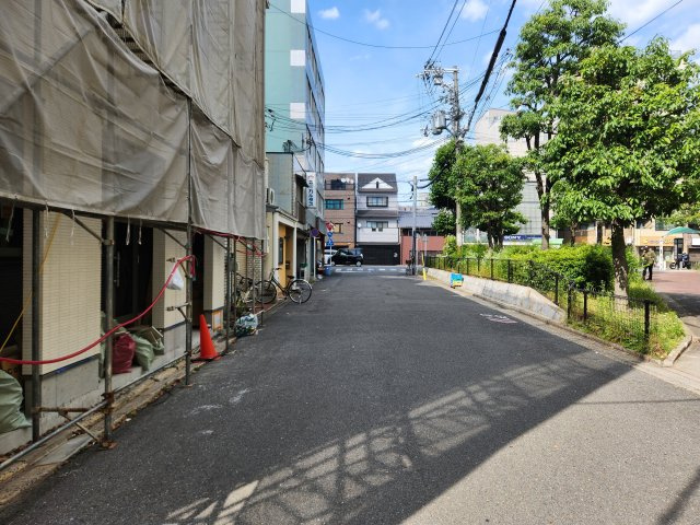 京都グランデ二条駅南の地図|前面道路