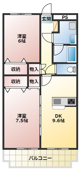T.K Mansionの間取り