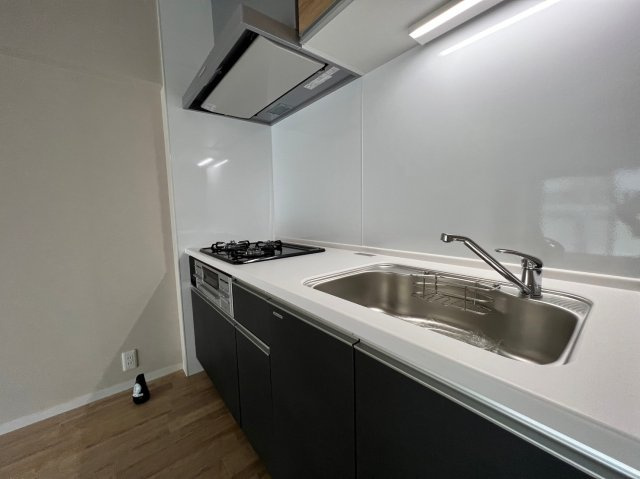 シーアイハイツ南千里B棟のキッチン|きれいなキッチンです