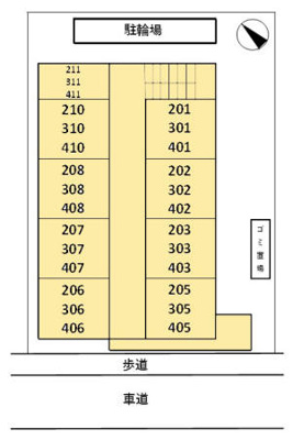 【区画図】 | レディースビレッジヨシトモ