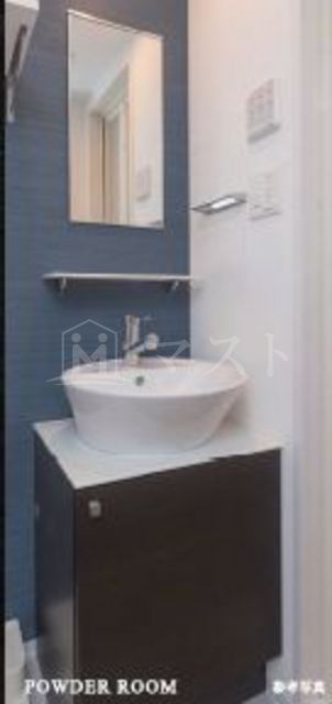 エスリード大阪ドームＣＥＲＣＡの洗面所|※パンフレット参照