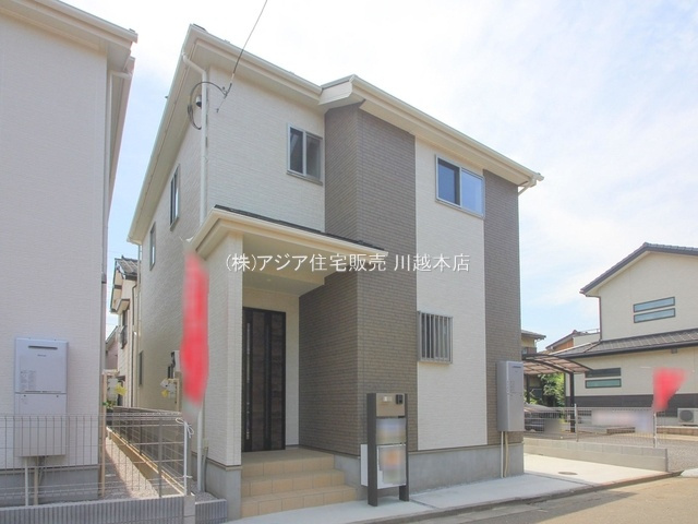 川越市南大塚１丁目　新築戸建の外観|A号棟　外観　完成しました！