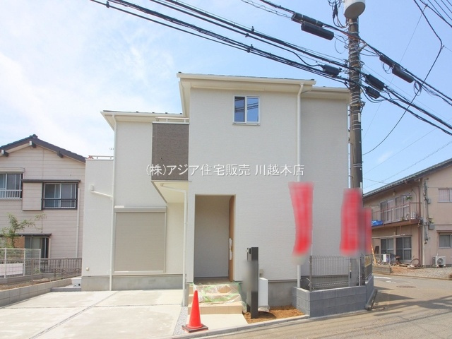 川越市南大塚１丁目　新築戸建の外観|B号棟　外観　完成しました！