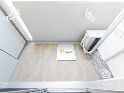 【バルコニー】 | エスリード弁天町ポートヴィラ | 開放的で明るい空間を演出してくれるバルコニーです